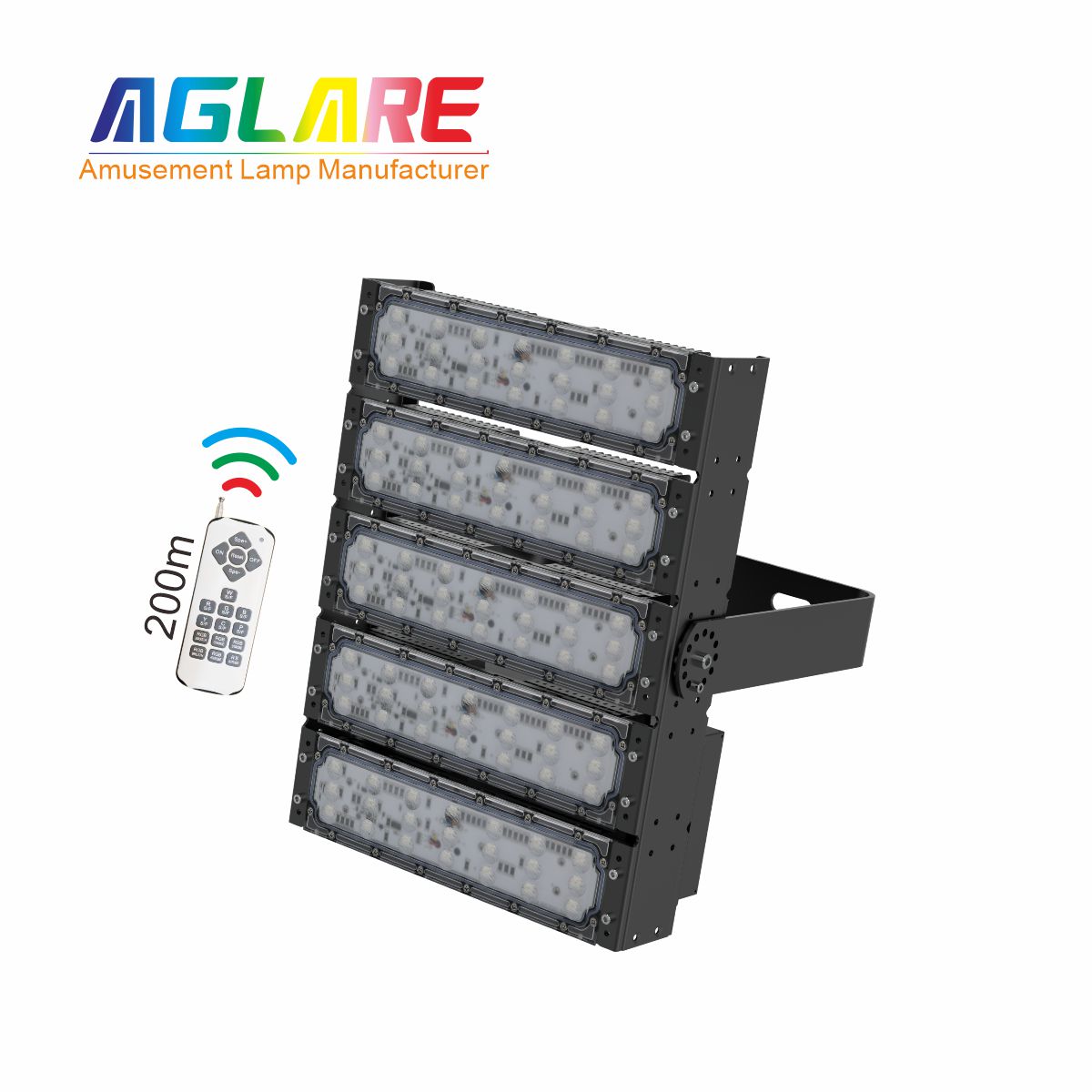 250W LED彩色投光灯RGB景观灯户外射灯带？仄